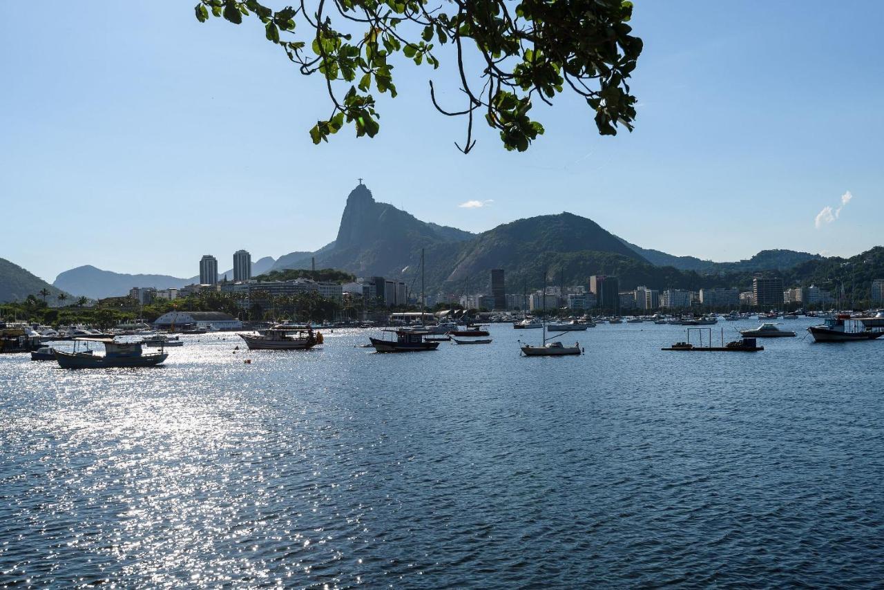 2 Quartos Na Urca Com Vista Para Baia De Guanabara A 700M Pao De Acucar Com Cozinha Completa E Wi-Fi - Bares, Restaurantes E Comercio Local A Poucos Metros Rio de Janeiro Exterior photo