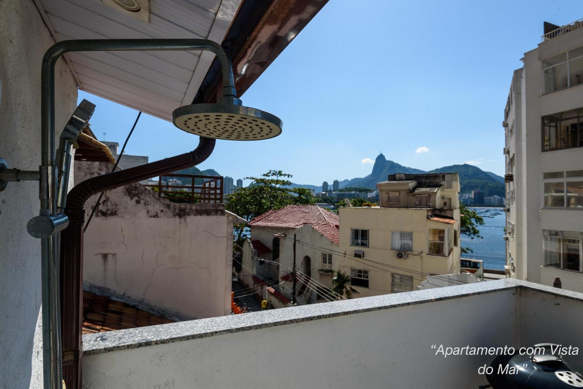 2 Quartos Na Urca Com Vista Para Baia De Guanabara A 700M Pao De Acucar Com Cozinha Completa E Wi-Fi - Bares, Restaurantes E Comercio Local A Poucos Metros Rio de Janeiro Exterior photo