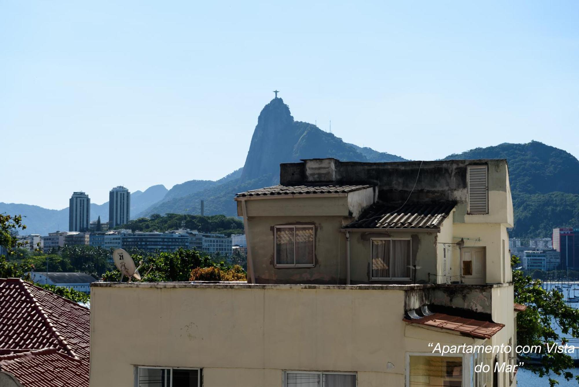 2 Quartos Na Urca Com Vista Para Baia De Guanabara A 700M Pao De Acucar Com Cozinha Completa E Wi-Fi - Bares, Restaurantes E Comercio Local A Poucos Metros Rio de Janeiro Exterior photo