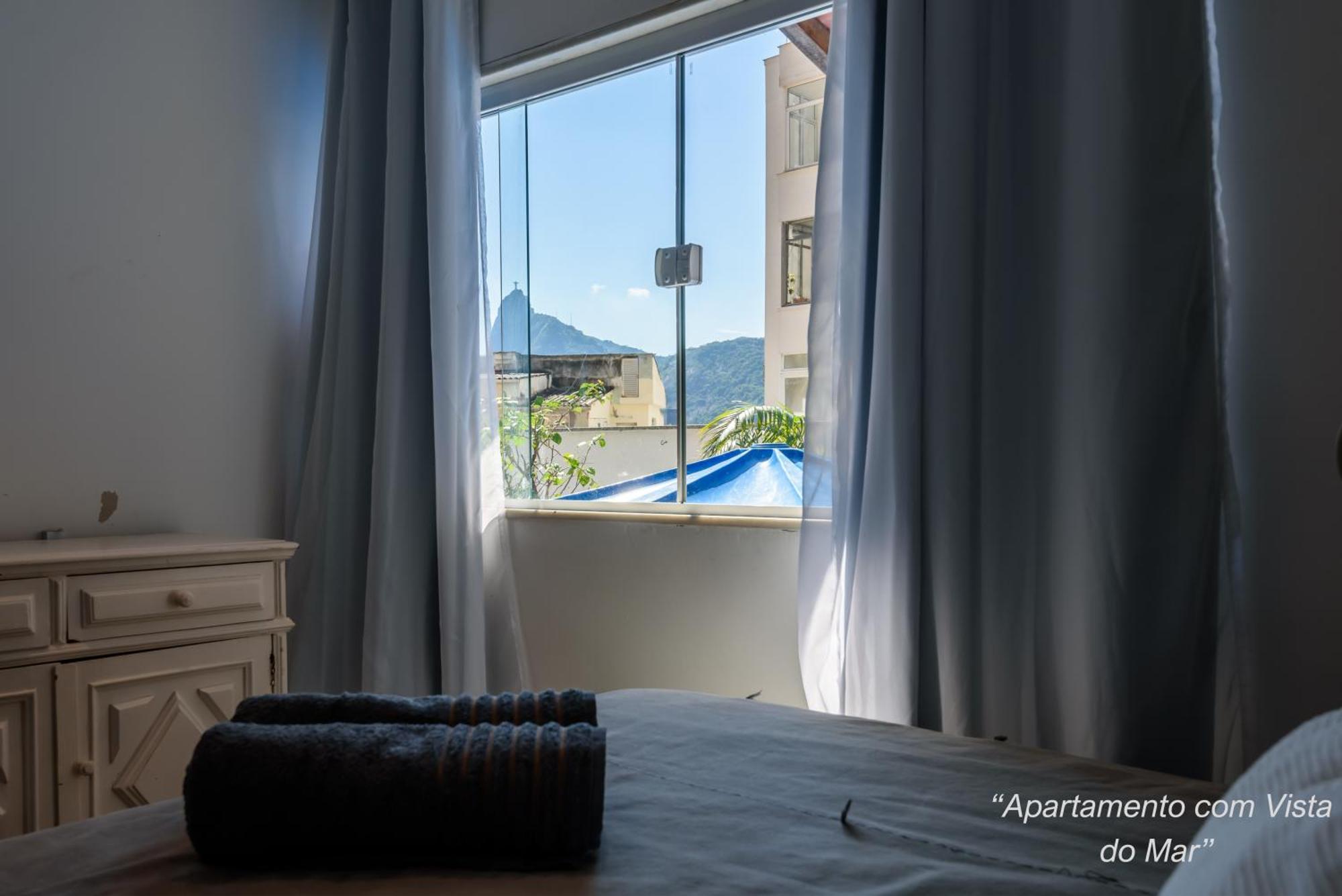 2 Quartos Na Urca Com Vista Para Baia De Guanabara A 700M Pao De Acucar Com Cozinha Completa E Wi-Fi - Bares, Restaurantes E Comercio Local A Poucos Metros Rio de Janeiro Exterior photo